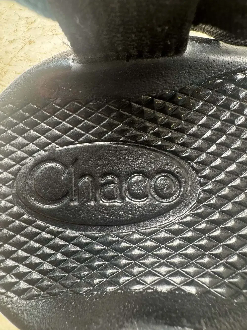 Chaco ZX/2 Classic Youth Sport Sandals Rainbow Chevron Straps Size 2 Black